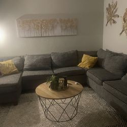 Sectional Gray Couches