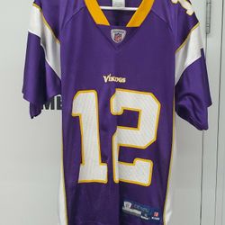 NFL Percy Harvin MEN'S Reebok Jersey SIZE SMALL EUC FAST FREE SHIPPING AUTHENTIC. Condition is EXCELLENT USED CONDITION. DEFECTS: SLIGHT CRACKING TO