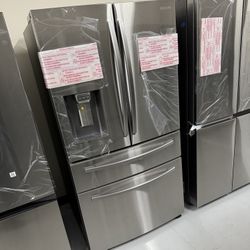 New Stainless Steel 4 Door Fridge 1 Year Warranty 