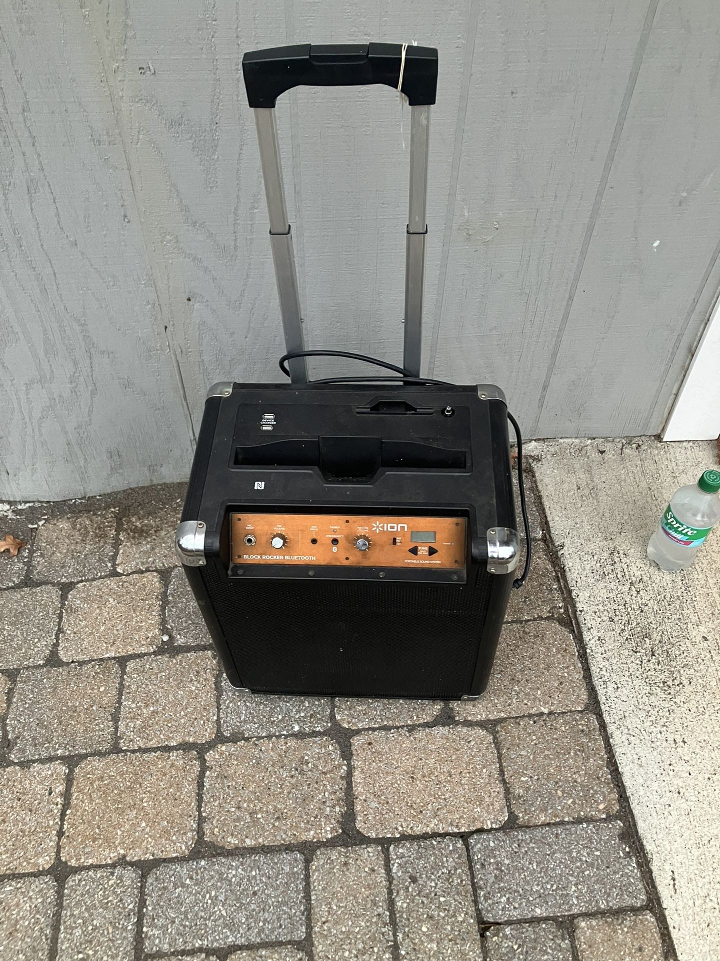 ION Brand Block Rocker Bluetooth Speaker Portable Travel Party Box!