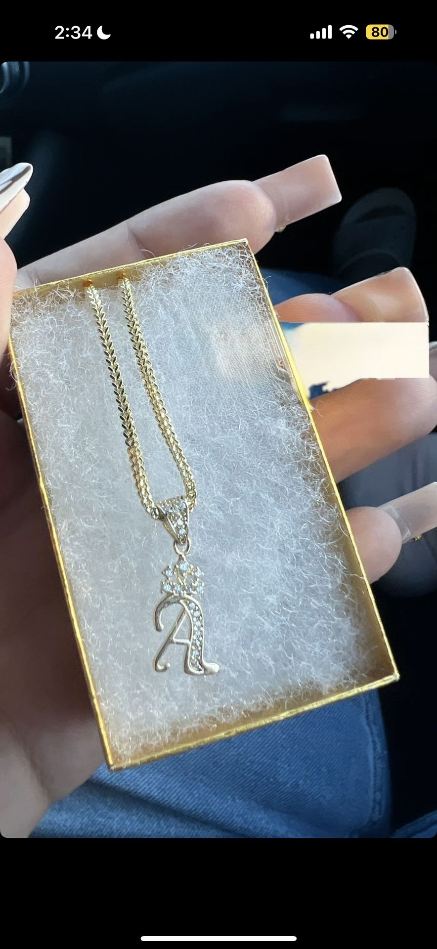 Gold Chain With or without pendant 