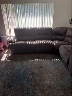 Large reclining sectional