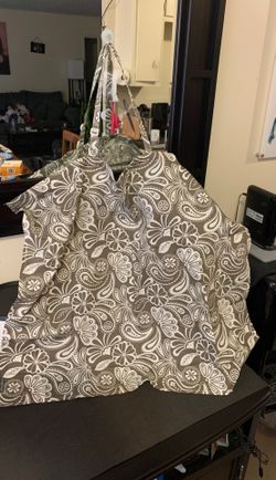 Breast feeding cover up apron