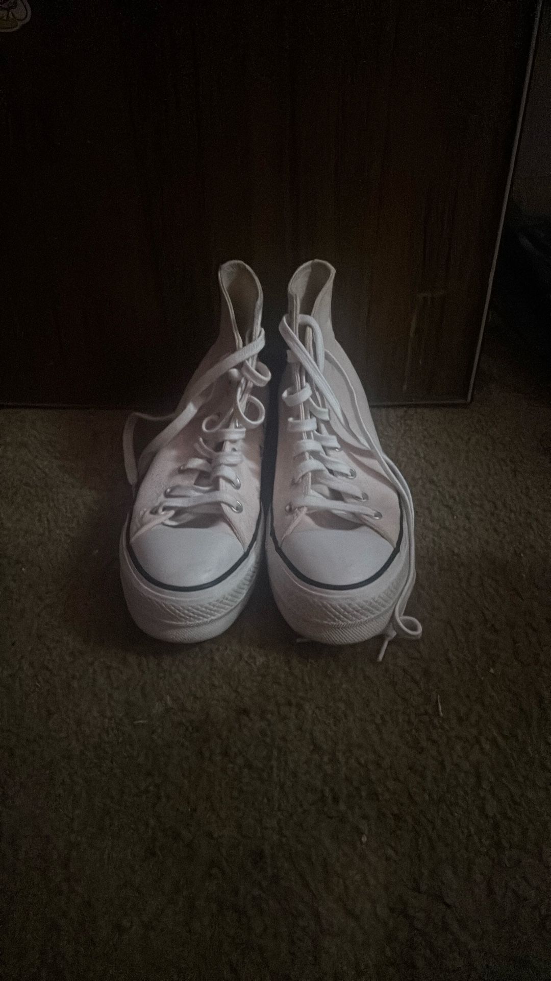 Pink Platform Converse