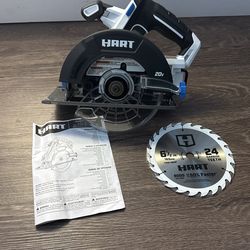 HART Circular SAW 20-Volt 6-1/2-inch Battery-Powered(Battery Not Included)