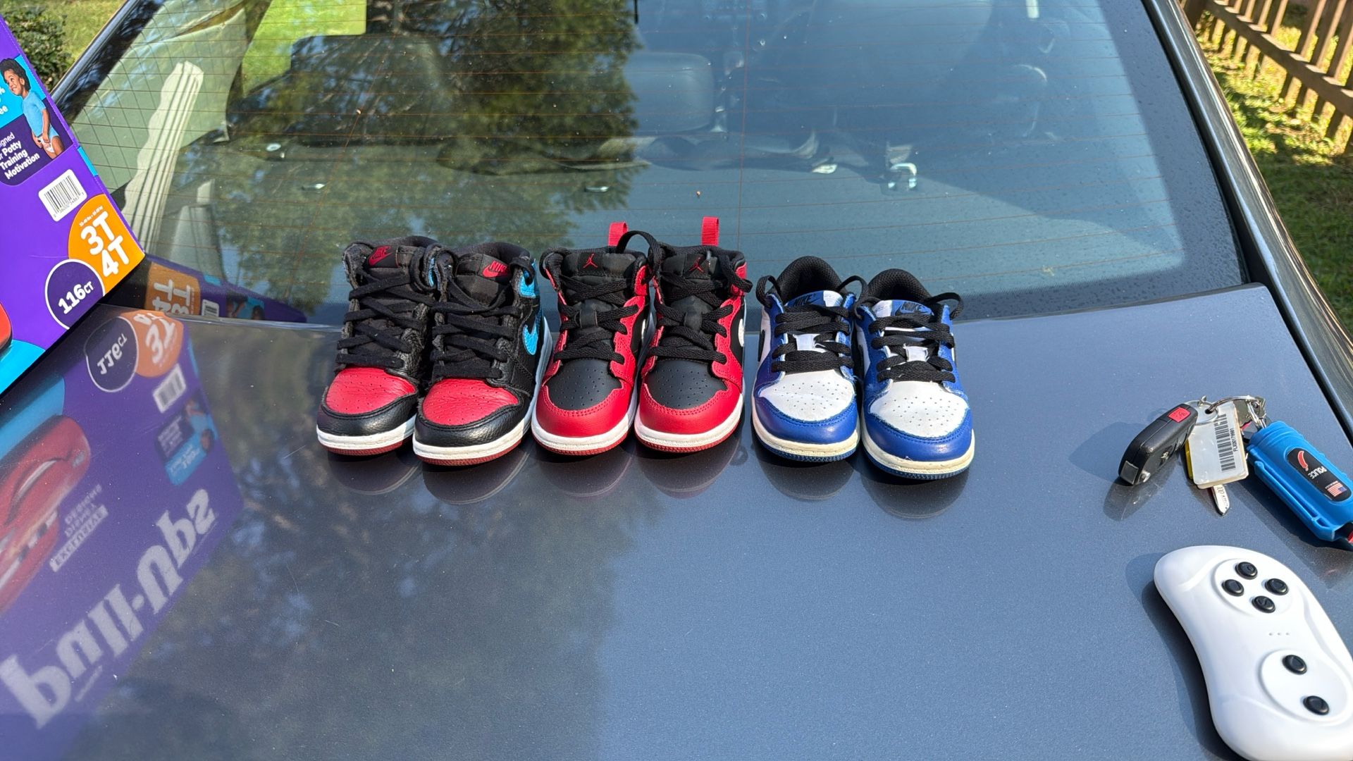 Toddler Boys Nike Air Jordan’s