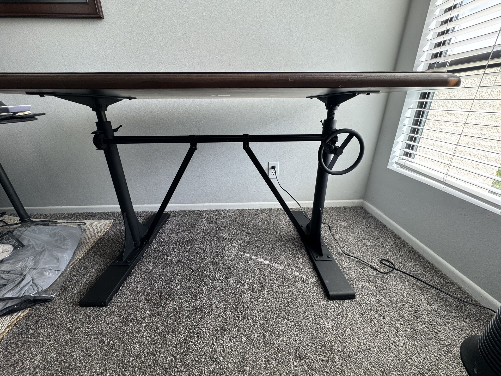 Pottery Barn Office Desk / Dining Table 48 Inch (Height Adjustable)
