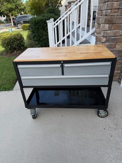 Tool cart or hobby workbench