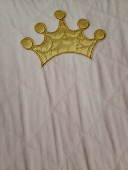 Boppy princess crown changing pad cover