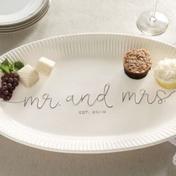 Mr & Mrs Wedding Platter