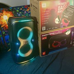 JBL PartyBox 120 Portable Bluetooth Speaker | 200W Power | Mic & Guitar Inputs | Light Show | Deep Bass | Wireless Mic