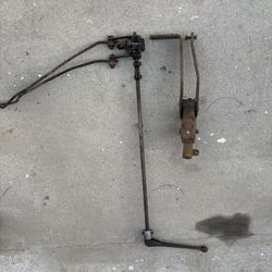 49-52 Chevy 3 speed column shifter, pedal assembly
