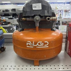Ridgid Air Compressor. 6gal, 150psi. ASK FOR RYAN. #4(contact info removed)460-01