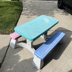 Fisher-Price Adjustable Kids Picnic Table