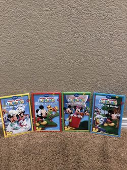 Mickey Mouse Clubhouse book collection set of 4