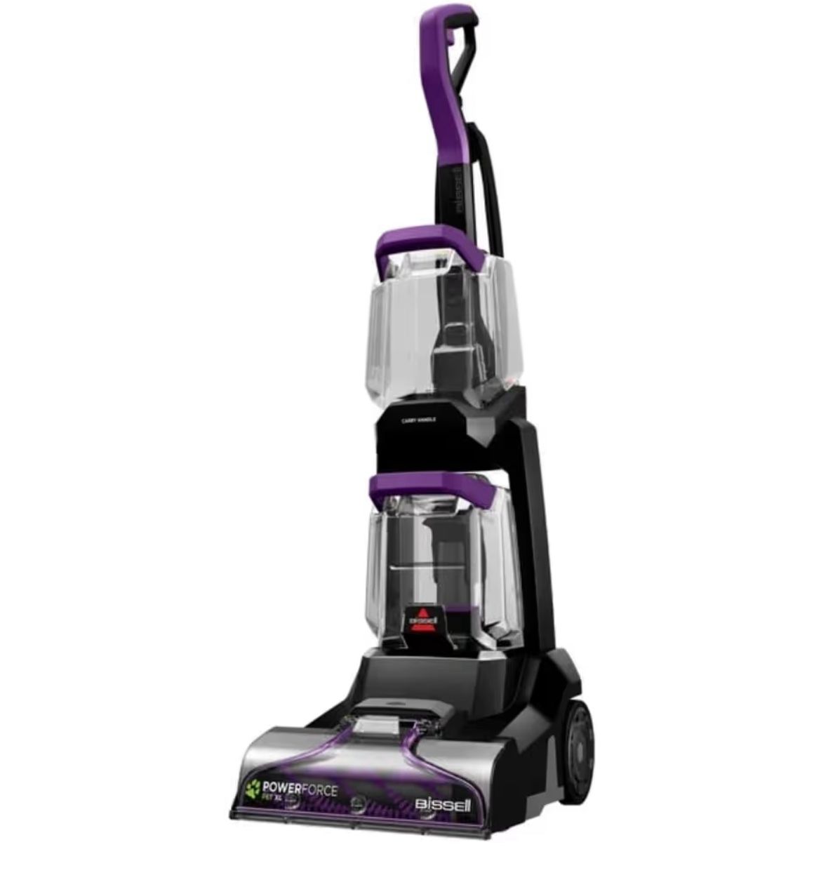 BISELL PowerForce Pet XL Upright Carpet Cleaner-10” Clean Path