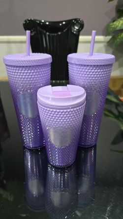 Starbucks Purple Studded Tumbler Cups - $20 tall, $15 small