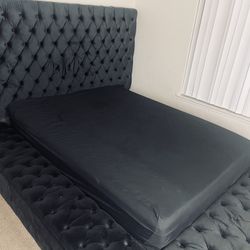 Black Queen Bed frame 