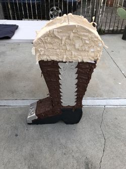 Boot Piñata Birthday Party