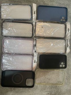 Lot of 9 iPhone Phone Cases