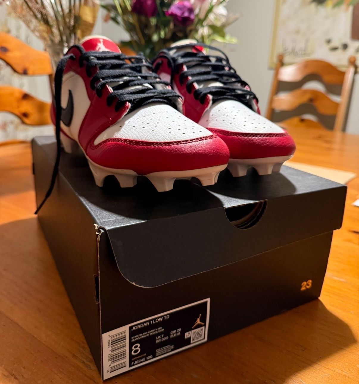 Jordan 1 Cleat Chicago