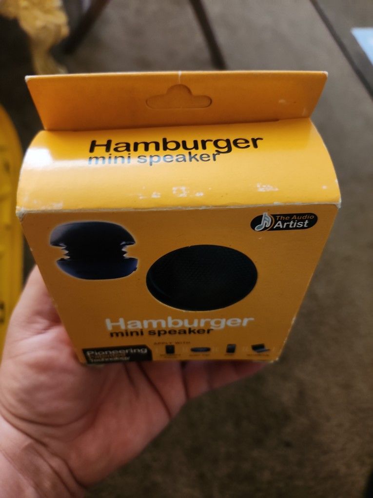 New Hamburger  Mini Speaker 