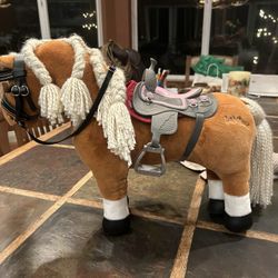 Lemieux Toy Pony With Saddle, Saddle, Pad, And Bridal
