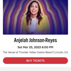 Anjelah Johnson Comedy Show Tickets - $200 For 2 Tickets  Thumbnail