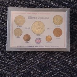 1977 Silver Jubilee Great Britain Mint Coin set