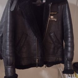 Scott NYC B3 shearling bomber jacket