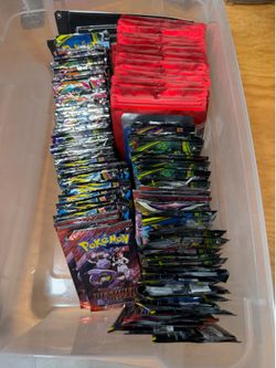 OPENED Pokemon Cards