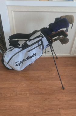 TaylorMade Golf Set with Pinseeker Irons, Includes Golf Bag, Right Handed Set.