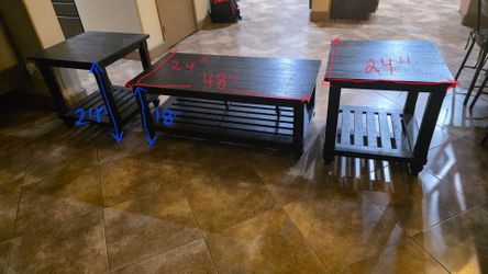 Coffee table, set of 3 ashley furniture