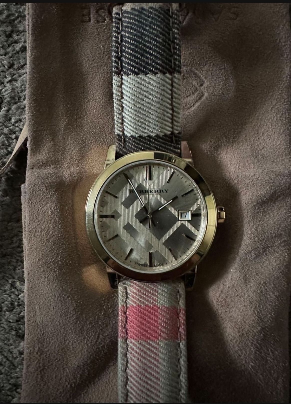 Large Burberry Watch 