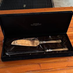 *NEW in BOX* Things Remembered Wedding Cake Knife And Server Set 