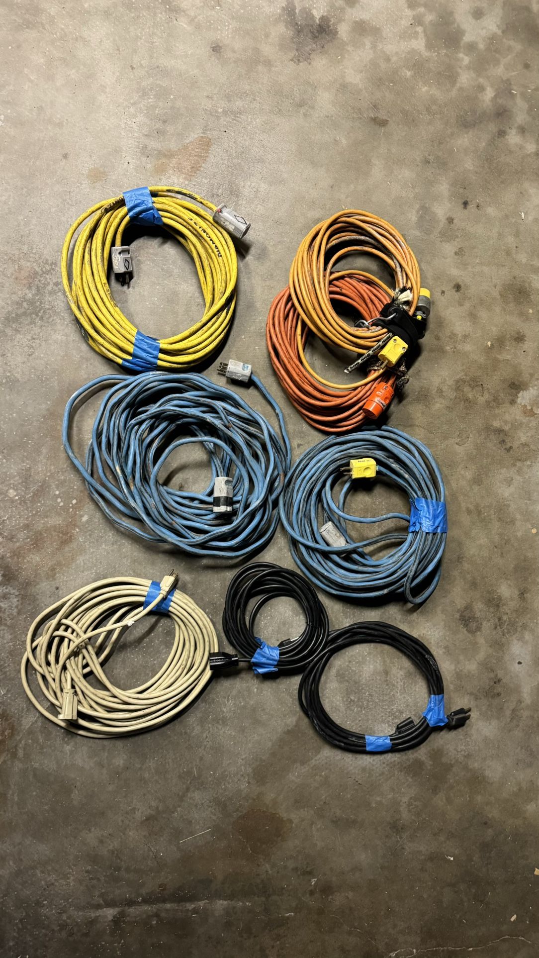 Extension Cable Lot 8 Total