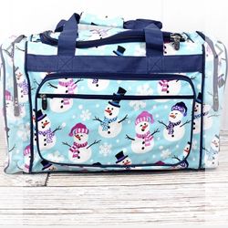 Snowman Duffle Bag NWT 