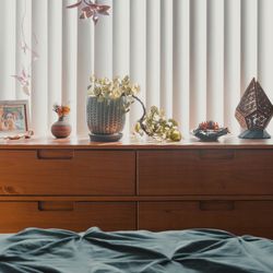 Gammelstaden Mid-Century Solid Wood 6-Drawer Dresser