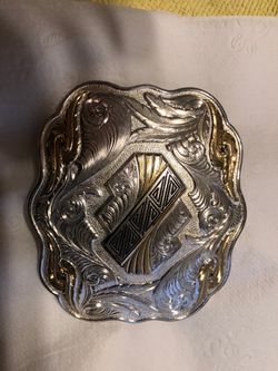 Montana silver buckle