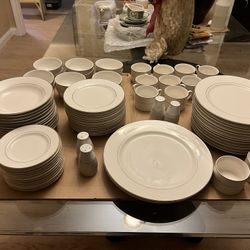 Complete Dinnerware For Twelve - REDUCED