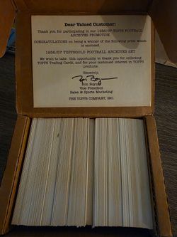 1956/57 Topps Gold Football Archives Complete Set