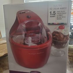 1.5qt Nostalgia Electric Ice Cream Maker