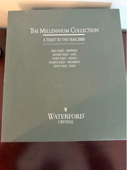 Waterford Crystal champagne flutes