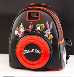 Loungefly Looney Tunes "That's All Folks!" Mini Backpack