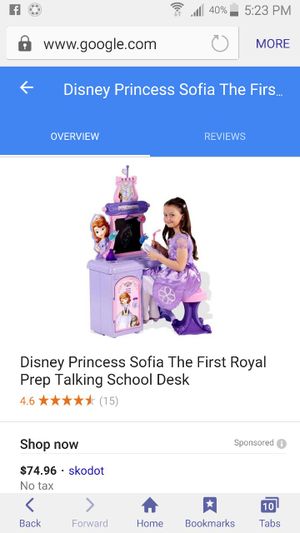 Sofia The First Chalkboard Vanity For Sale In Davenport Fl Offerup