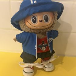 Outfit For Your Labubu Doll-Dodgers