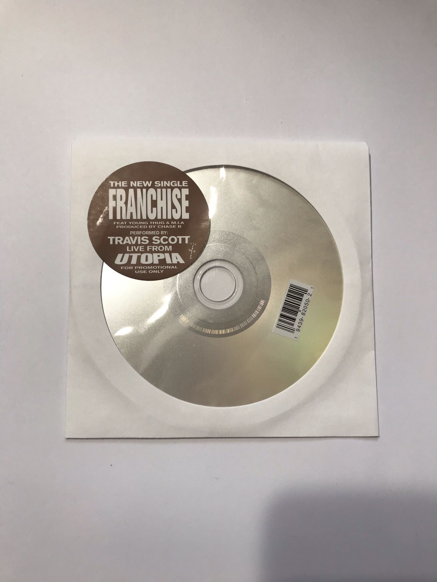 Travis Scott FRANCHISE Promo CD!