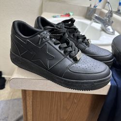 Bapesta All black Size 10