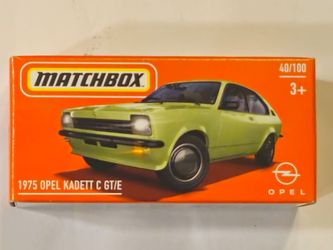 MATCHBOX  # 40 OF 100 . 1975 OPEL KADETT C (GT-E) .