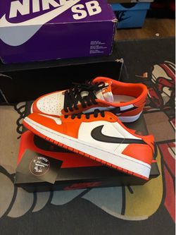 Jordan 1 low starfish Sz 9.5w